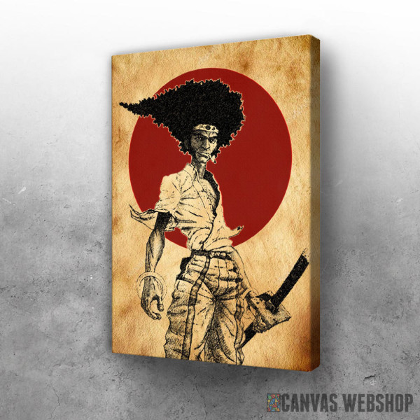 Slika Afro samuraj anime Slika Afro samuraj anime