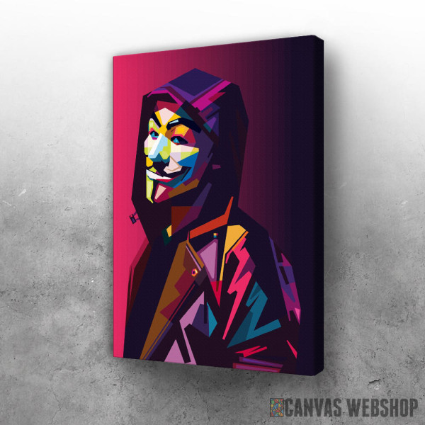 Slika Anonimus u wpap stilu Slika Anonimus u wpap stilu