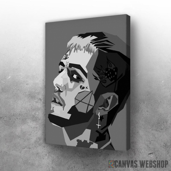 Slika Art Lil Peep Slika Art Lil Peep