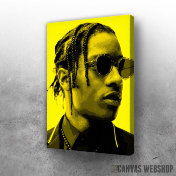 Slika ASAP Rocky yellow Slika ASAP Rocky yellow