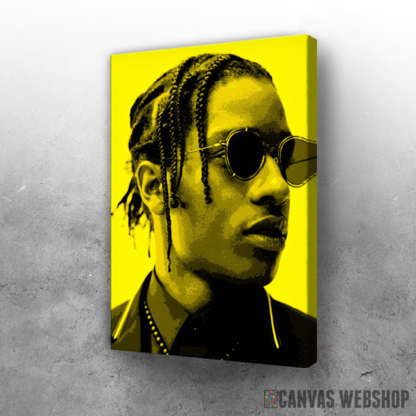 Slika ASAP Rocky yellow Slika ASAP Rocky yellow