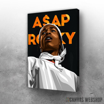 Slika ASAP Rocky gold