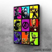 Slika Avengers pop art