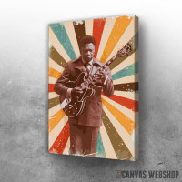 Slika BB King sa gitarom
