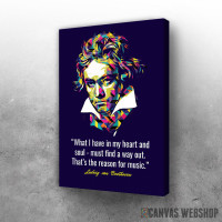 Slika Ludvig van Betoven citat