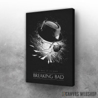 Slika Breaking Bad crno belo Slika Breaking Bad crno belo