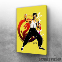 Slika bruce lee yellow