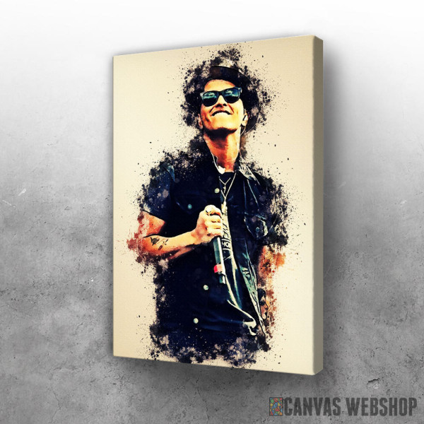 Slika Bruno Mars ilustovano