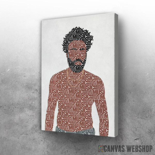 Slika Childish Gambino ilustrovano