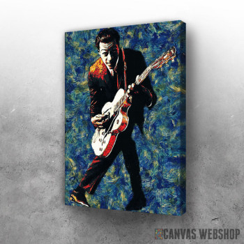 Slika Čak Beri sa gitarom