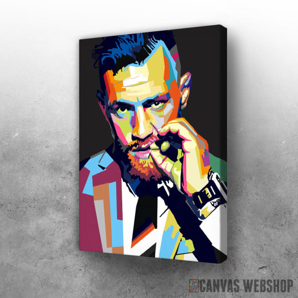 Slika Conor McGregor cigar Slika Conor McGregor cigar