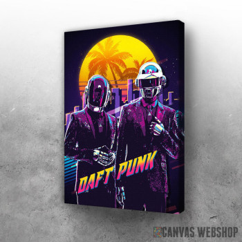 Slika DAFT PUNK 80s vibe Slika DAFT PUNK 80s vibe