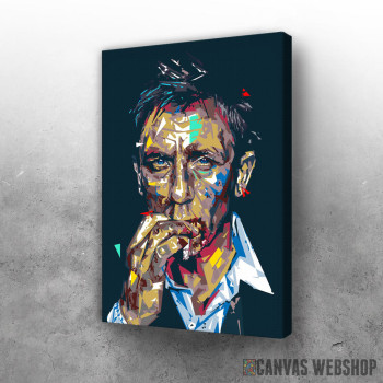 Daniel Craig umetnička slika Daniel Craig umetnička slika