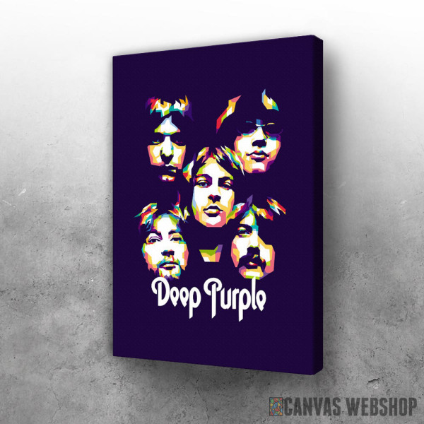 Deep Purple popart slika Deep Purple popart slika