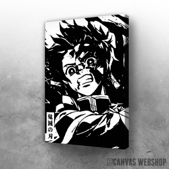 Slika Demon Slayer Tanjiro fight