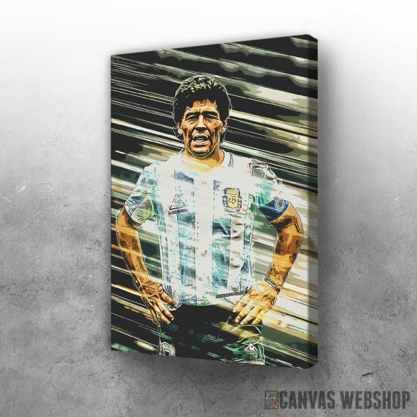 Slika Diego Maradona Argentina dres Slika Diego Maradona Argentina dres
