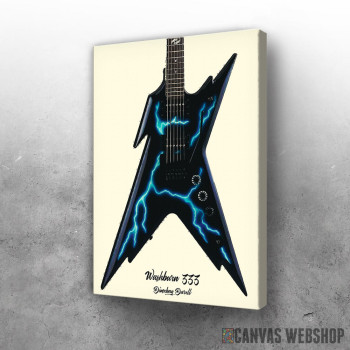 Slika Dimebag Darrell gitara Slika Dimebag Darrell gitara
