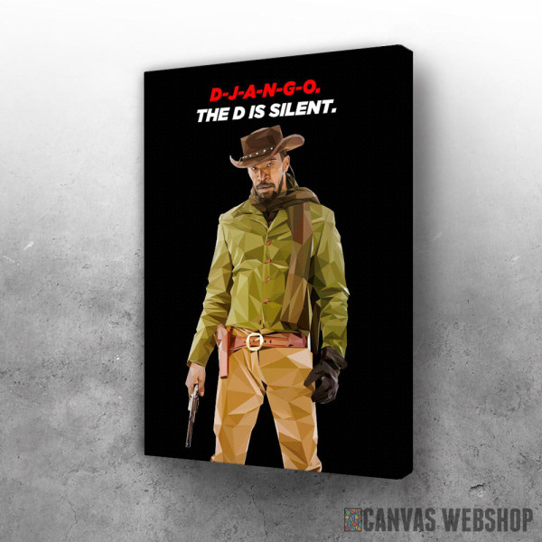Slika Django The D is silent Slika Django The D is silent