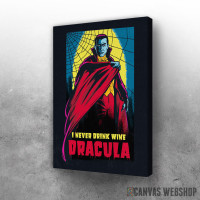 Slika Dracula do not drink wine