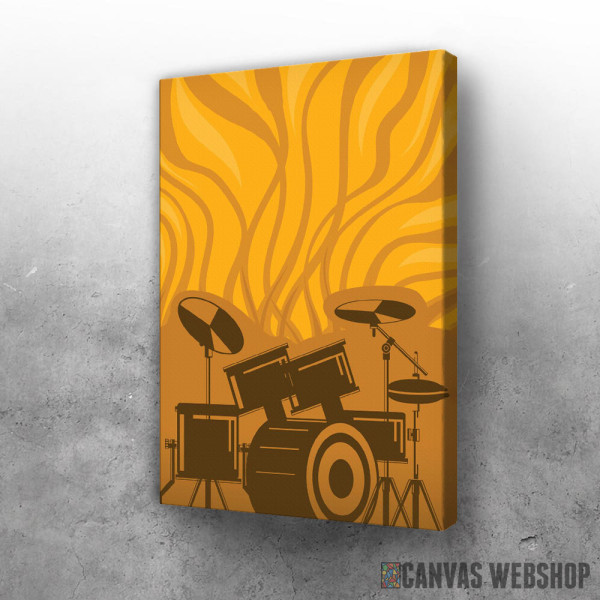 Slika Bubnjevi koji gore