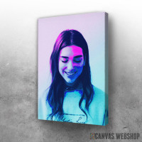 Slika Dua Lipa Neon art