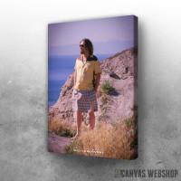 Slika Dude at the Pacific Ocean