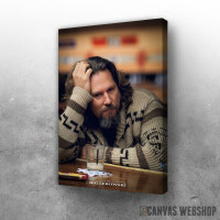 Slika Dude in a bowling alley