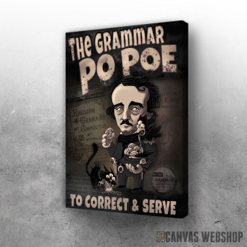 Slika Edgar Poe Grammar Police