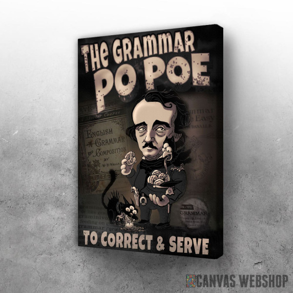 Slika Edgar Poe Grammar Police Slika Edgar Poe Grammar Police
