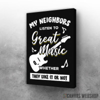 Slika Gitarom na komšije