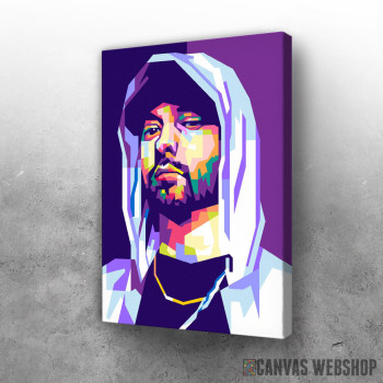 Slika Eminem kapuljača Slika Eminem kapuljača