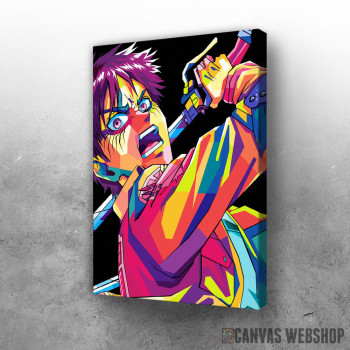 Slika Eren Yeagerr PopArt Slika Eren Yeagerr PopArt