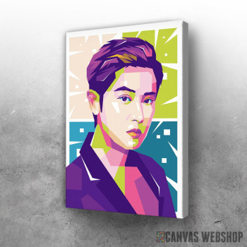 Slika Exo Chaneyeol PopArt Slika Exo Chaneyeol PopArt