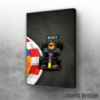 Slika F1 Max Verstappen racing track