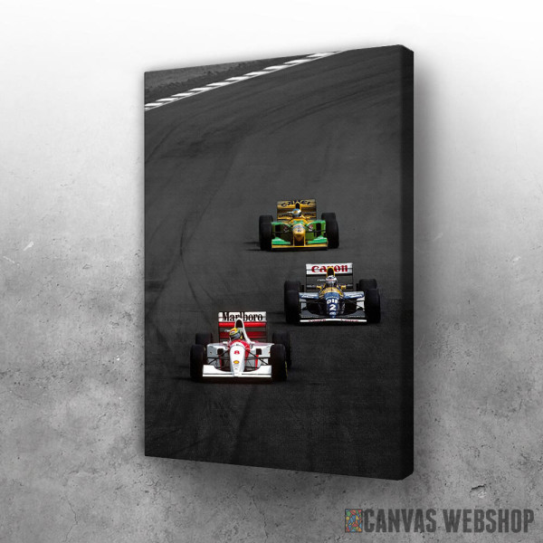 Slika F1 trkači na stazi