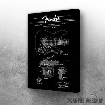 Slika Fender Tremolo Patent gitara Slika Fender Tremolo Patent gitara