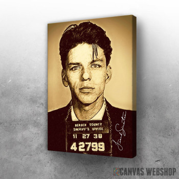 Slika Frank Sinatra mugshot