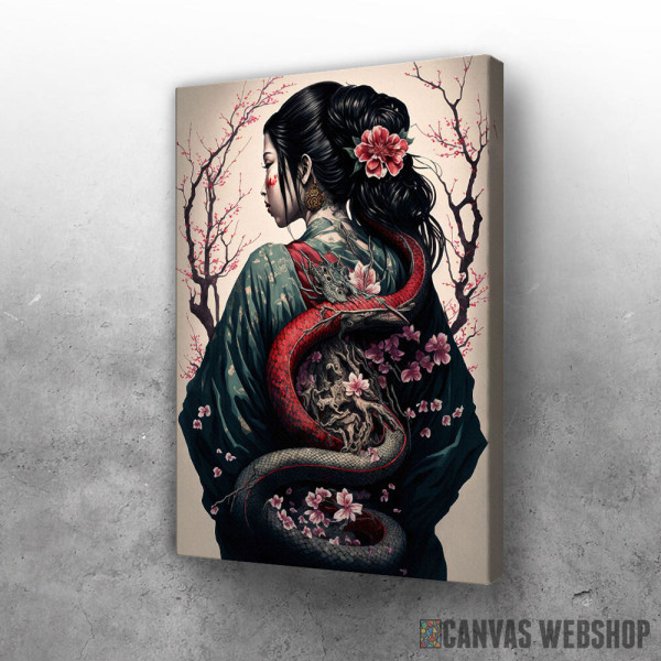 Slika Geisha Snake Slika Geisha Snake