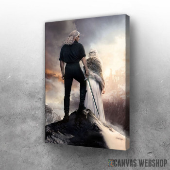 Slika Geralt and Ciri adventure