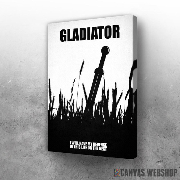 Slika Gladiator minimalistic film poster