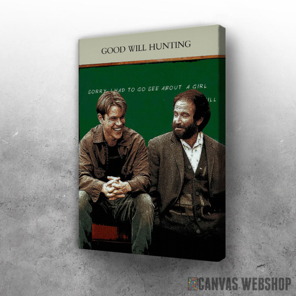 Slika Good Will Hunting Matt Damon and Robin Williams Slika Good Will Hunting Matt Damon and Robin Williams