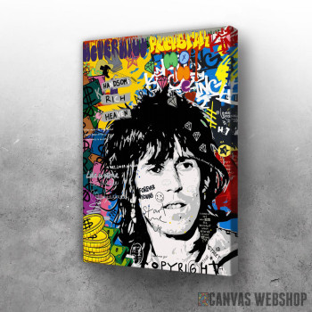 Slika Graffiti style Keith Richards Slika Graffiti style Keith Richards