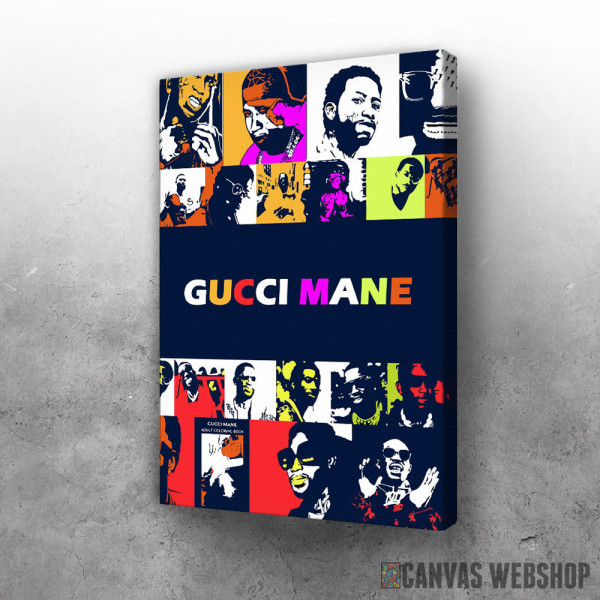 Slika Gucci Mane all faces Slika Gucci Mane all faces