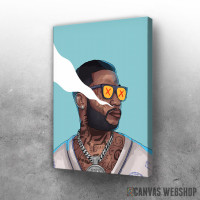 Slika Gucci Mane smoke Slika Gucci Mane smoke