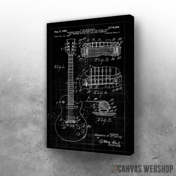 Slika Nacrt za električnu gitaru