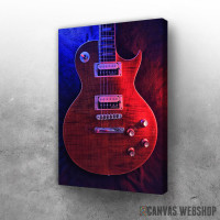 Slika Odsjaja na električnoj gitari Slika Odsjaja na električnoj gitari