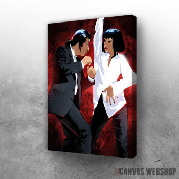 Slika Pulp Fiction twist dance Slika Pulp Fiction twist dance