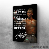 Slika Israel Adesanya citat