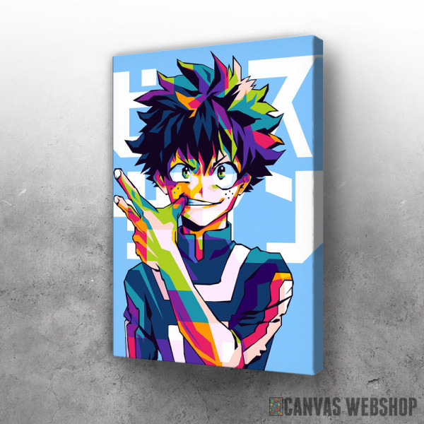 Slika Izuku Midoriya Popart