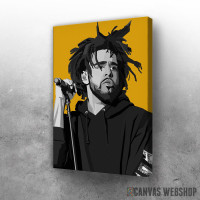 Slika J Cole with mic